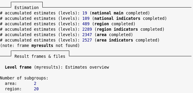 Screenshot from running mpitb in Stata.